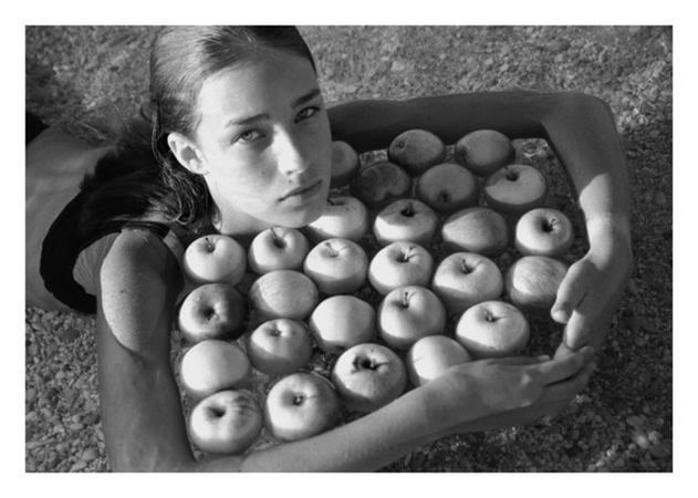 Girl with Apples